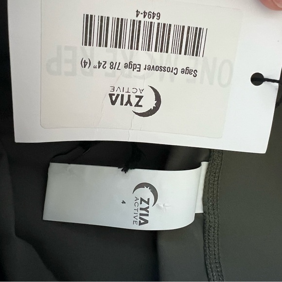 NWT Zyia Sage Crossover Edge 7/8 leggings - Picture 6 of 11